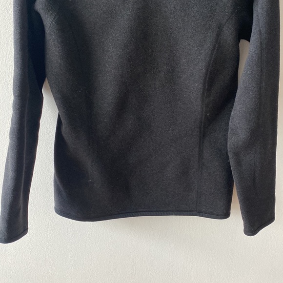 Patagonia Better Sweater Quarter 1/4 Zip Black Small- excellent condition - Picture 8 of 10